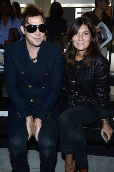 Jamie Hince and editor-in-chief of Vogue Paris Emmanuelle Alt
