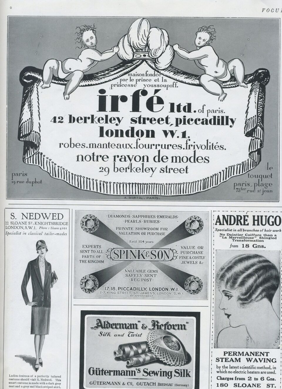 IRFE's 100 years old ad poster