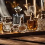An assortment of unique indie perfume bottles and