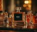 a few different IRFE luxury vintage niche perfumes on a luxury vanity