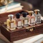 exotic perfume oils for women set in a high