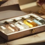 luxury mini perfume samplers set in a