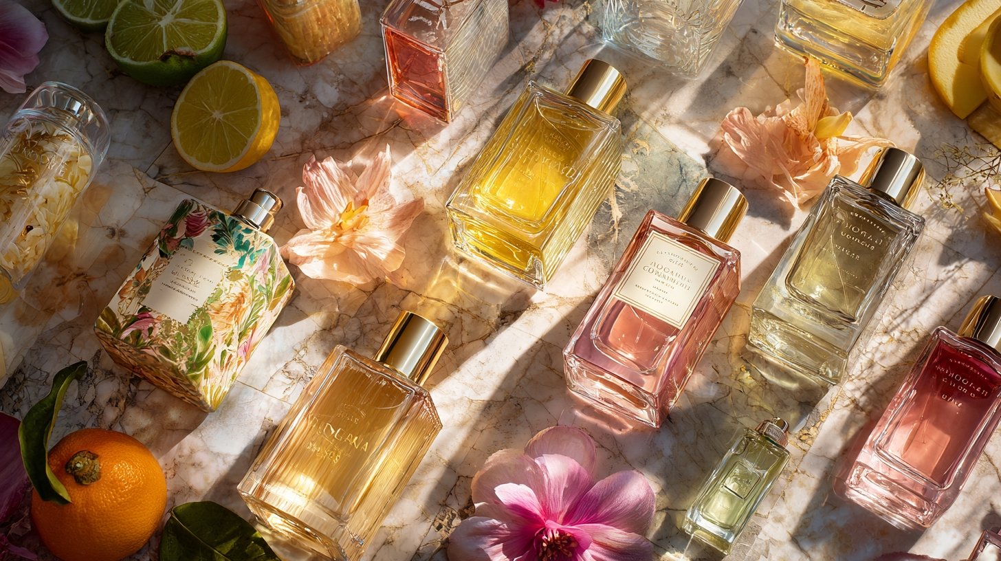 A few different eco-friendly perfumes from clean