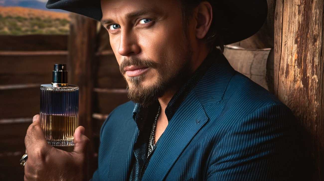 A perfume for a real man Advertisement
