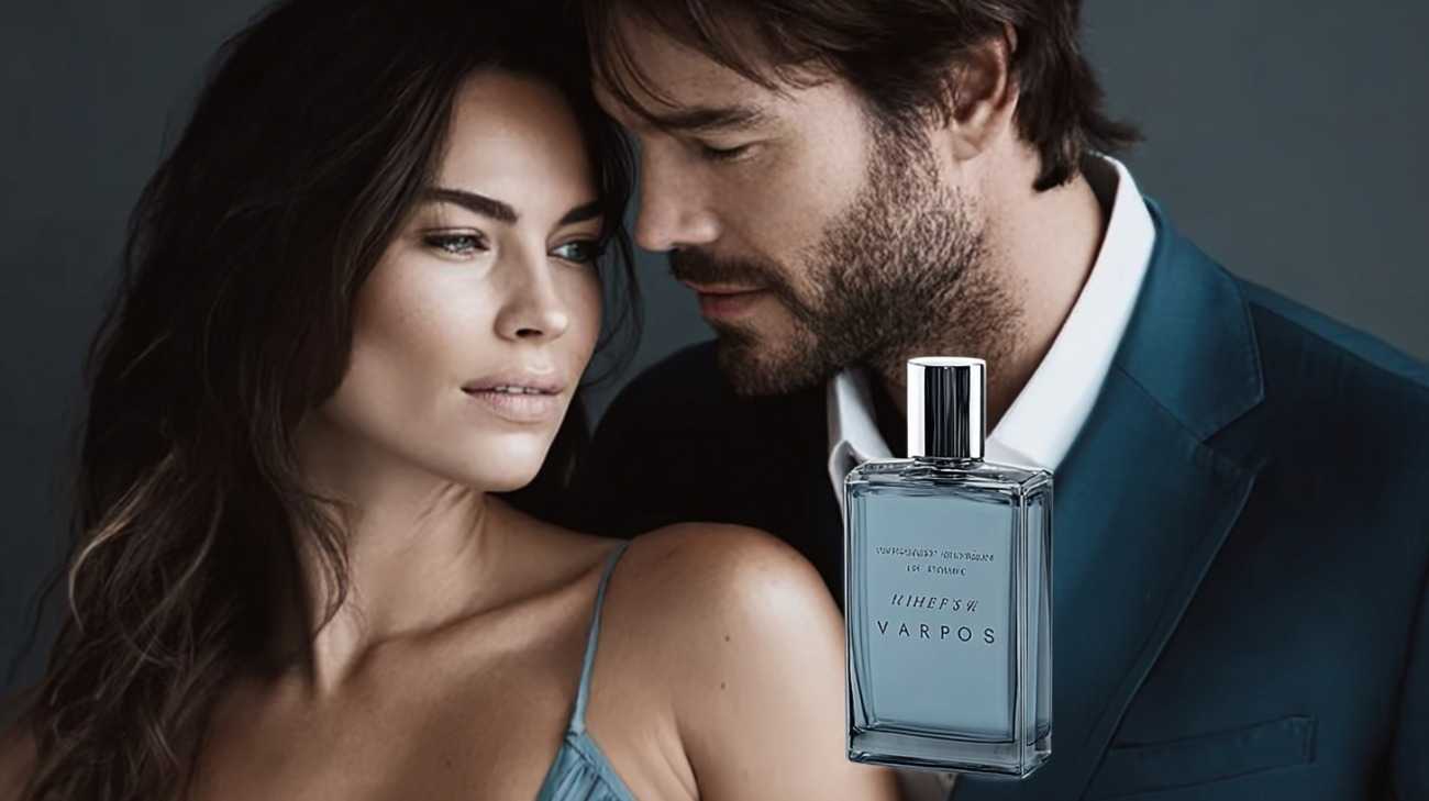 A woman attracted to a pheromone-perfumed man