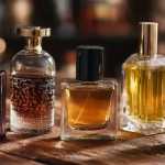 Five Different bottles of top colognes for men