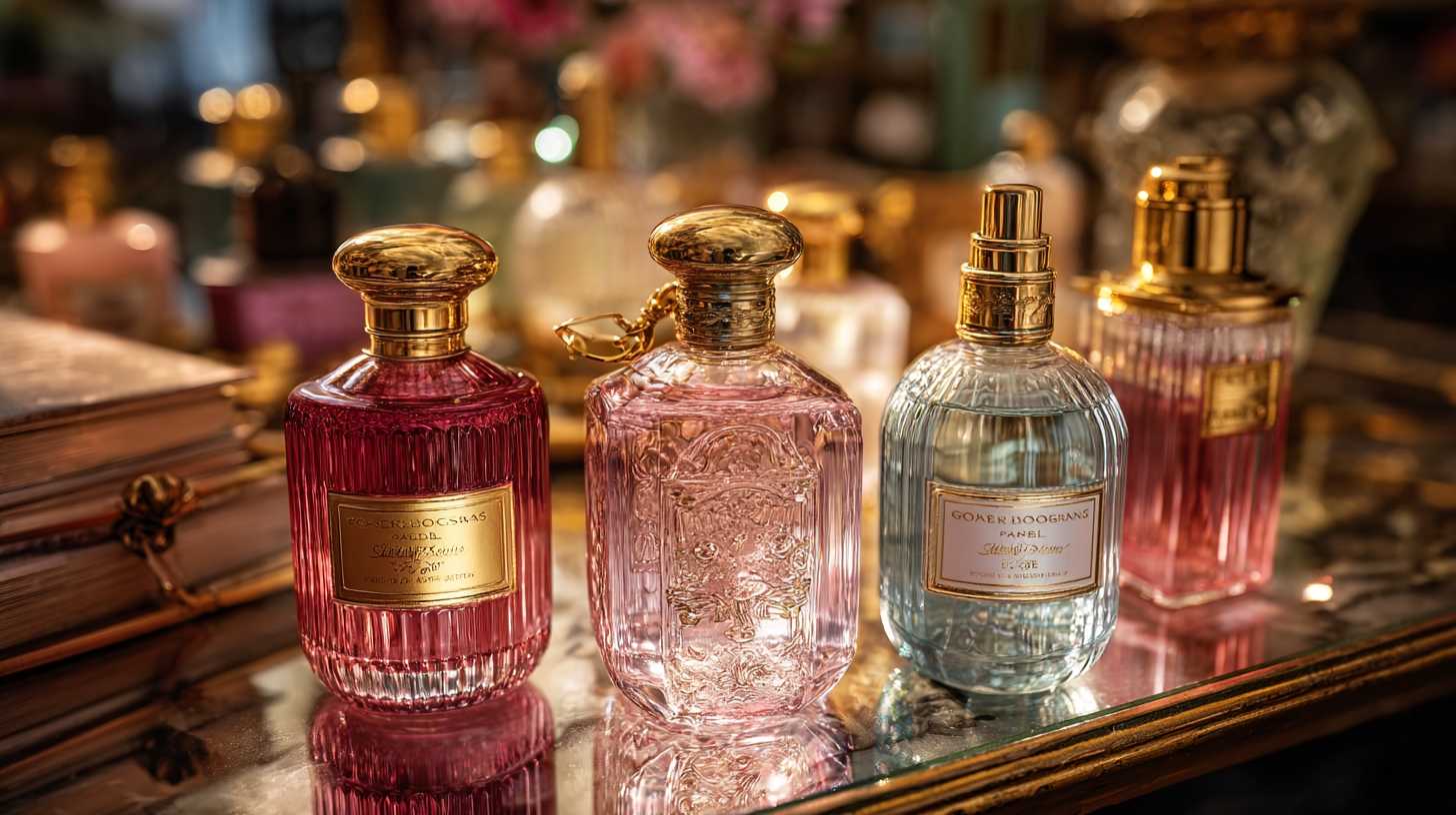 a few long-lasting luxury perfume bottles