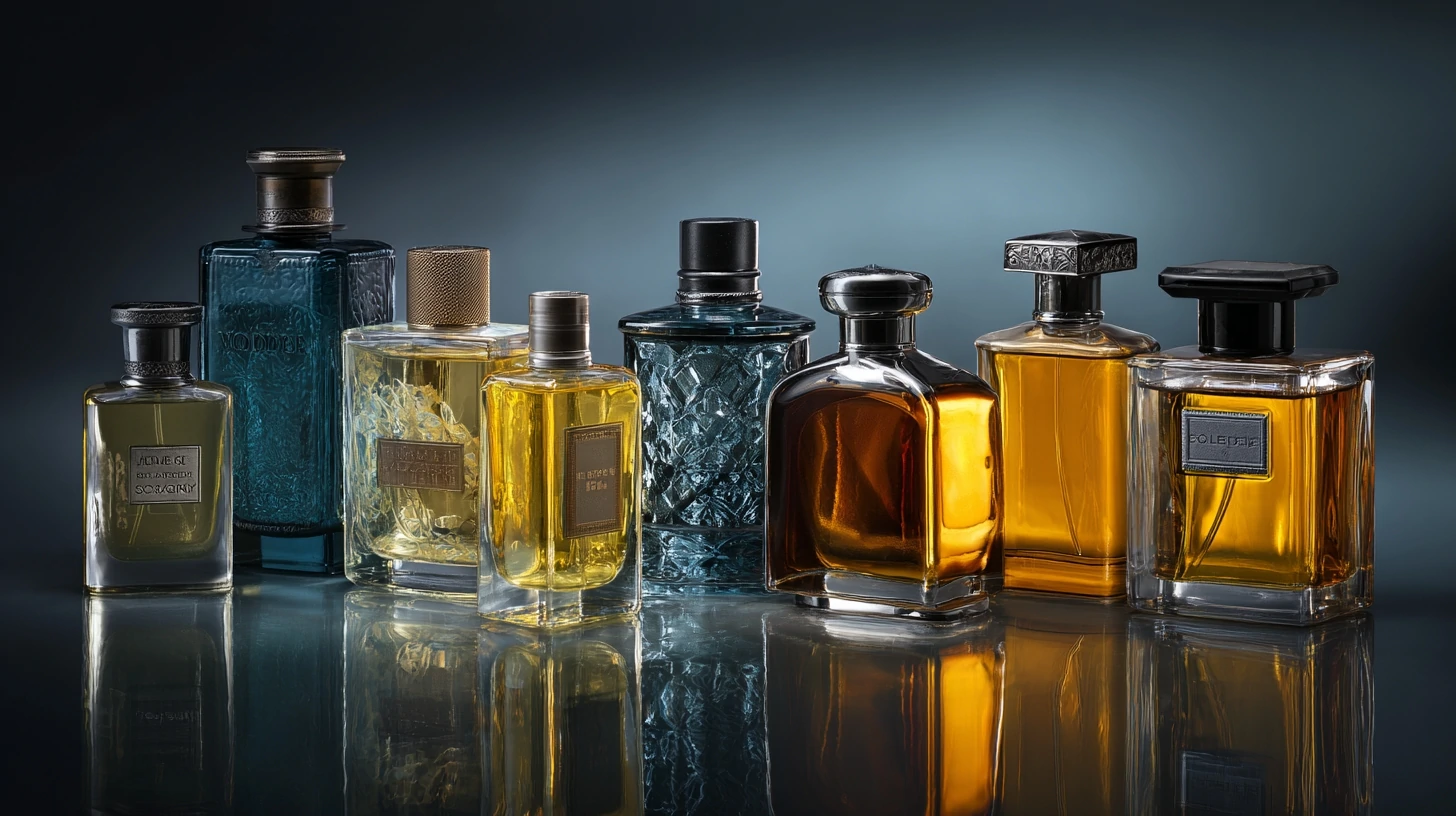 different bottles of bestselling famous mens