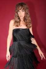 IRFE Black Thread Tiered   Handmade Gown - image 2