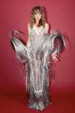 IRFE Silver Crochet Handmade Gown