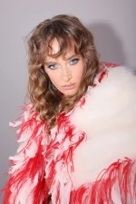IRFE Scarlet Feather  Handmade Palatine - image 3