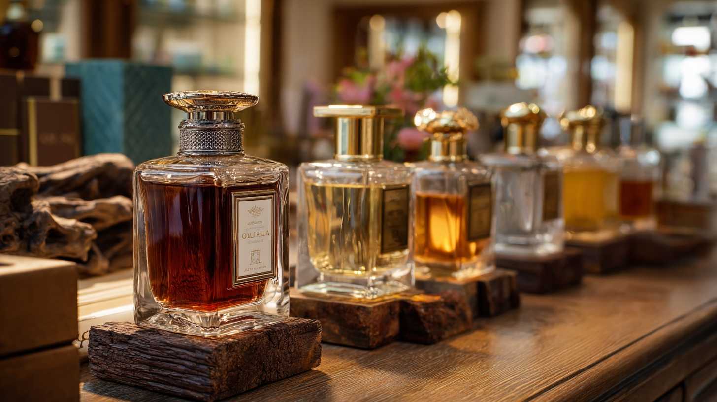 oud female perfumes in modern and classic design