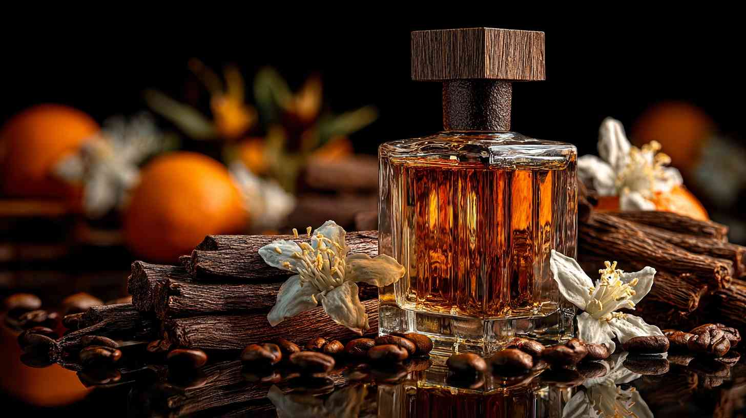 Dark bottle perfume for ladies roasted coffee cut