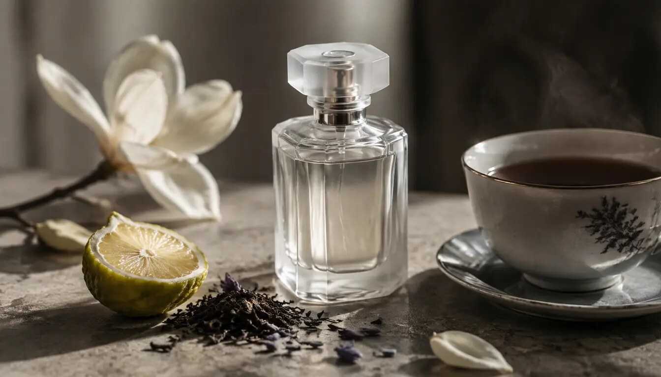 Earl Grey tea perfume with bergamot, black tea